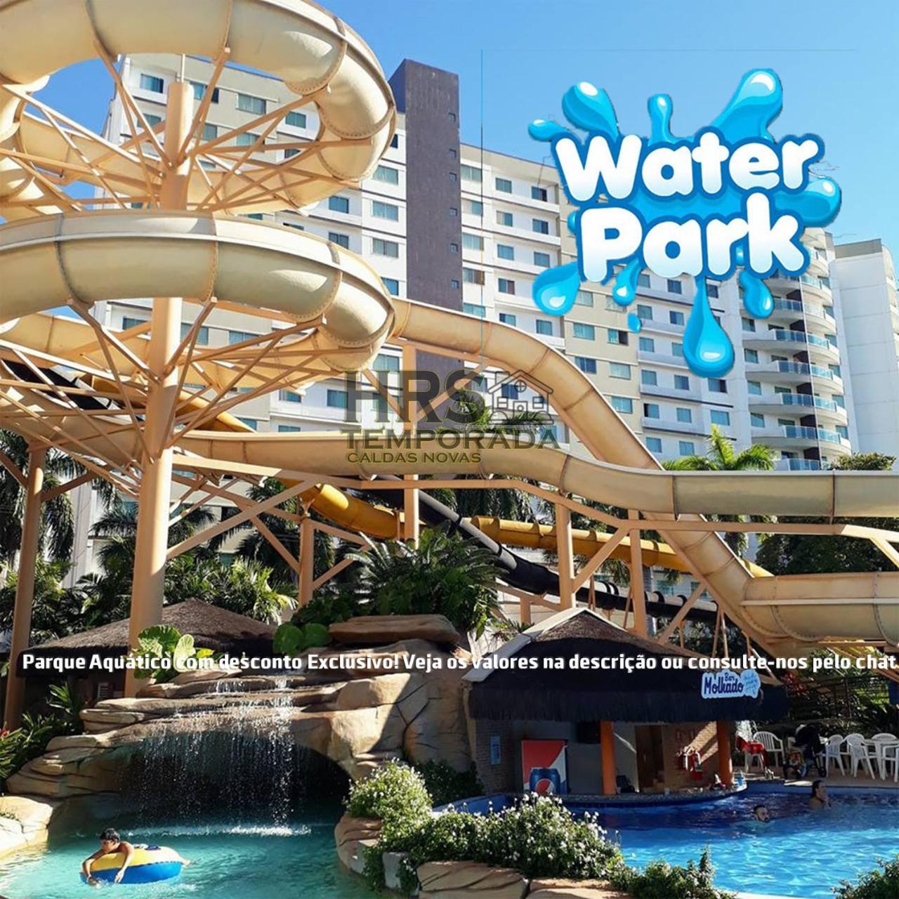 Hotel De Luxo Em Caldas Novas Com Ingressos Com Valor Exclusivo Nos Clubes Hot Park, Lagoa Termas, Waterpark, E Nautico!!! Exterior foto
